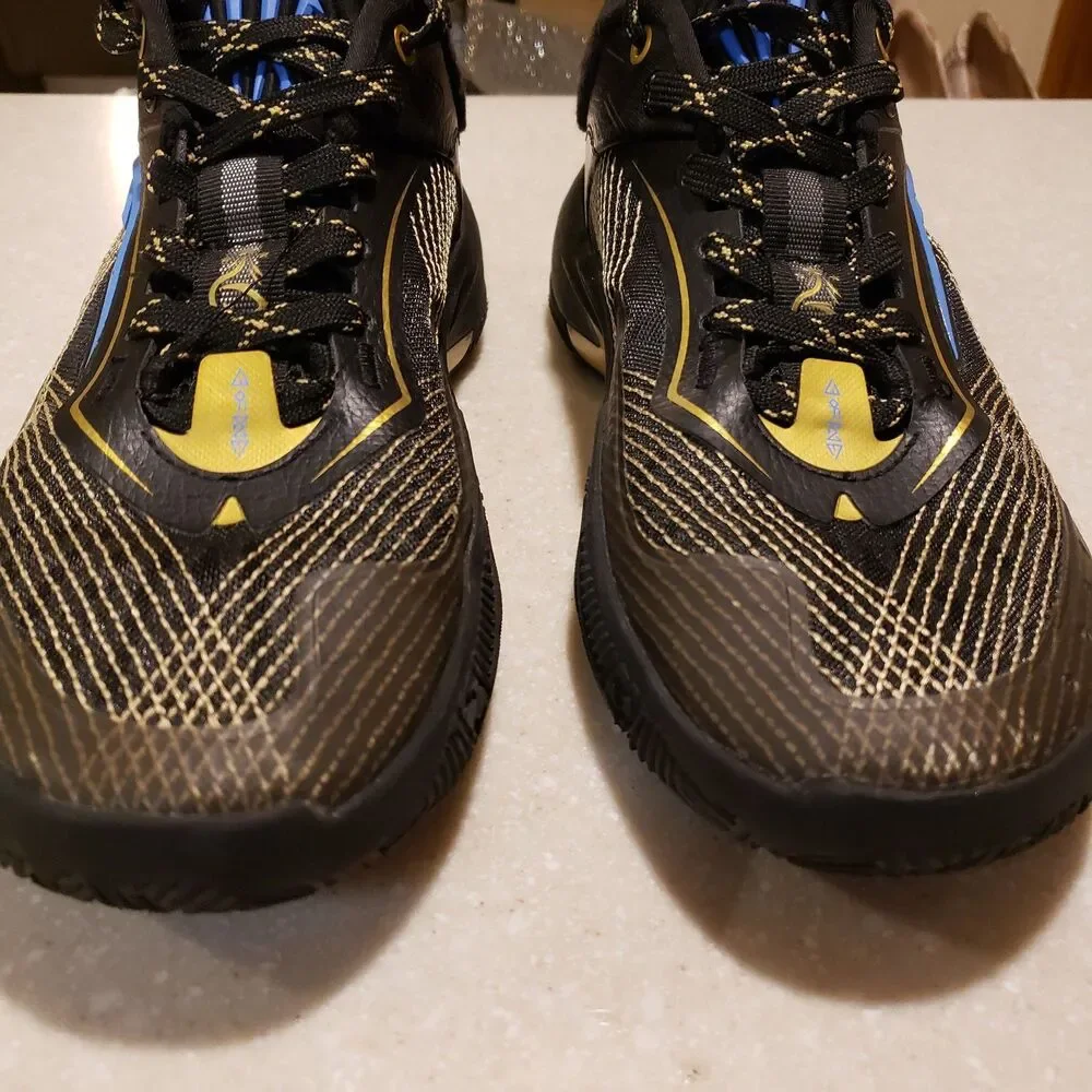 ANTA KAI 1 Speed North Star Anta Black & Gold SIZE 8